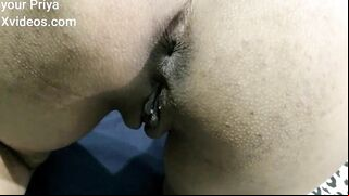 Desi Bhabhi's tight asshole penetrated in point of view Indian porn