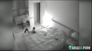 Footage of amateur mom who gets caught masturbating in the bedroom