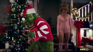 Grinch tries to steal Christmas but everything turns into sex thanks to Cherie Deville and Chloe Couture