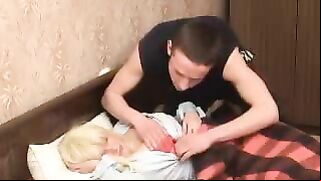 Dude's XXX stepmom looks so hot that he loses control and fucks her