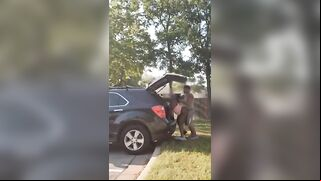 XXX TikTok viral video - Black couple of jerks enjoys outdoor humping
