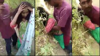 Leaked XXX Desi MMS! Indian bhabhi fucked outdoor by her devar in ass