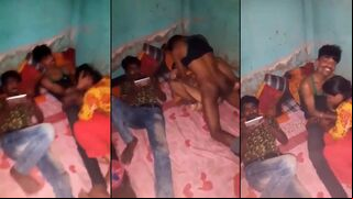 Scandal Desi MMS! Two dude fuck Bangladeshi gf, group sex leaked online