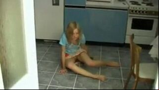 Absolutely Wasted Russian Slut Gets Double-penetrated in her Dirty Ass and Pussy while Blindly Fucking the Shit outta that Cock!