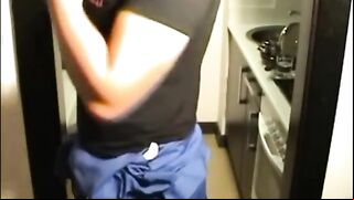 Spicy Spanish Teen Porn - Watch Her Get wild with Repairman on Hidden cam!