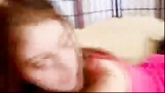 Mad Boy Spanks Teen Girl's Ass, 19-year-old male punishes 18-year-old female.