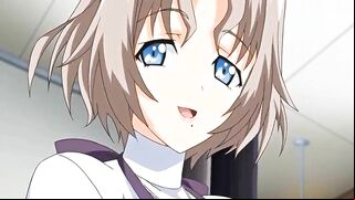 Busty Anime Coed Tittyfucking and Swallowing Cum - Exciting Hentai Scene!