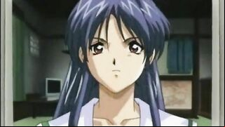 Anime Coed Gets Anal Injection while Bound in Rope