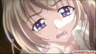 Hentai Cutie's Blindfolded Pleasure - A Japanese Anime Fantasy