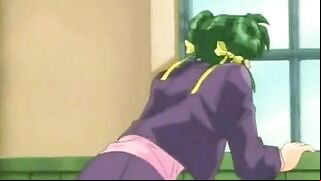 Chained Hentai With Big Boobs Sucking Her Master Cock and Swallowing Cum