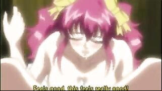 Hentai Rope Play with Cum Swallowing - Roped Coed Fucks Hard!