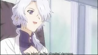 Japanese Nurse Gets Anal Fucked with Strap-on by Masked Doctor in Steamy Hentai Video