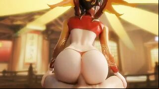 Overwatch fucking compilation with women that want to get drilled in POV