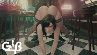 Hot assed girl enjoying the wildest kind of hardcore hentai action right here