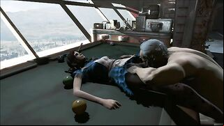 Daddy dominates that asshole in a Fallout 4 hentai porn video with anal sex