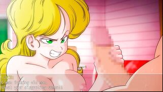 Dragon Ball Z hentai fuck scene compilation with a creepy old man fucking
