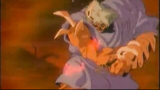 Hentai video - Return of the Overfiend 4 - Bound soldier babe gets gangbanged by beast tentacles.
