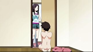 Hentai anime brother and sister have incestuous sex after he wins a bet.