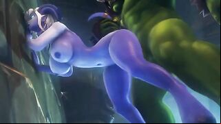 Unleash Your Inner Beast with Draenei and Orc Porn!