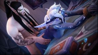 Warcraft XXX - Nightborne and Blood Elf The G Works
