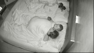 IP cam content showing a brunette who wants to fuck and ride with no shame