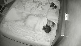IP cam content showing a brunette who wants to fuck and ride with no shame
