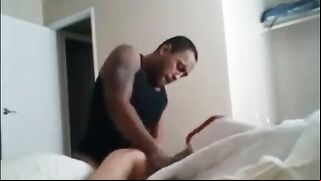 Cheating Wife Interracial Doggy with Big Black Cock on Hidden Cam