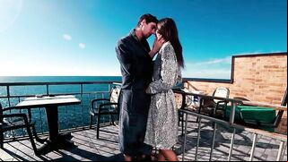 ionate Amateur Couple Engages In Lustful Outdoor Sex On The Sultry Terrace