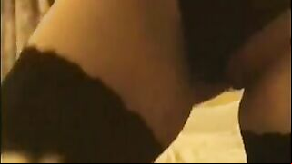 Secret Hidden Camera in Hotel Room Hot Escort Shows Pussy