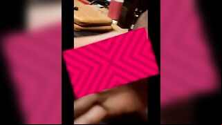 Nothing can stop this horny guy as he pounds her pussy in the garage