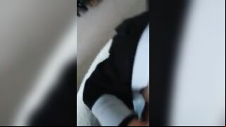 Incest mom jerks cock, however, that's not all there is to this video