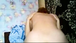 Incest girl is going to get her ass smacked a bunch as she bounces
