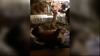 Hot and bashful mother gets caught masturbating in a taboo video